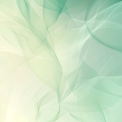Serene Organic Gradient Background in Pale Greens and Blues for Wellness Concepts