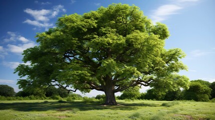 Fototapeta premium A photo of a mulberry tree