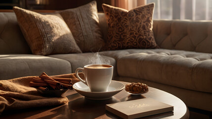 cup of coffee, ai generated