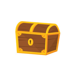 treasure chest vector cartoon element design template