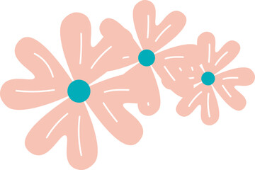 frame accessory one type flower