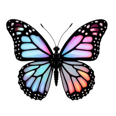 Fototapeta premium a robotic butterfly on Isolated transparent background png. generated with AI