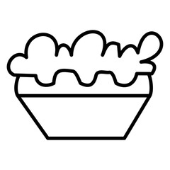  Minimalistic line art icon representing a washable. Simple, modern design with a clean aesthetic, perfect for indicating care instructions in product packaging or branding.