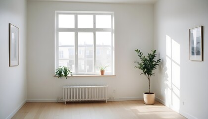 Fototapeta premium Photo interior modern design room 3d illustration 