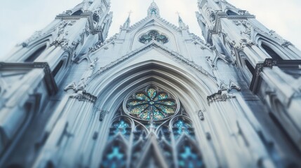 Naklejka premium Gothic Church Architecture