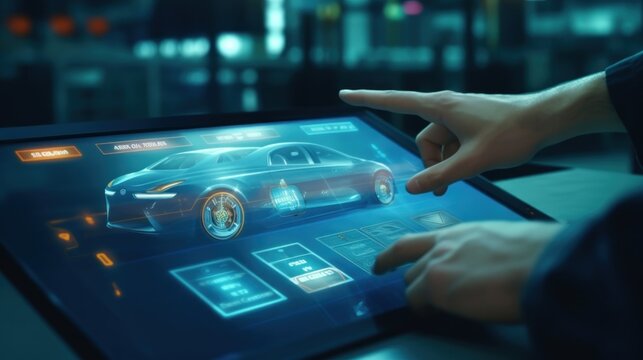 Interactive Car Design Interface