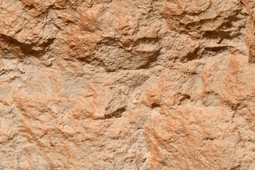 Limestone wall texture background. Ancient style of stucco surface. Grunge and rough wall. 