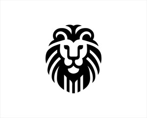 head of a lion vector