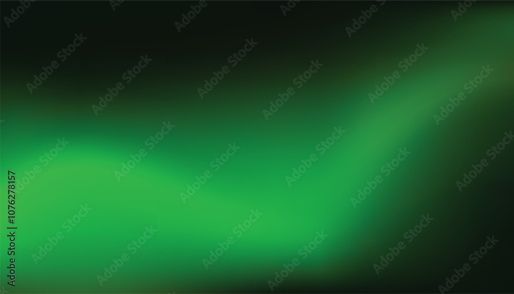 Leinwandbilder green abstract background. dark gradient design. dark green color gradient wallpaper. wide banner si
