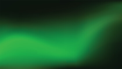 Green abstract background. dark gradient design. dark green color gradient wallpaper. wide banner size. green gradient background with smooth style