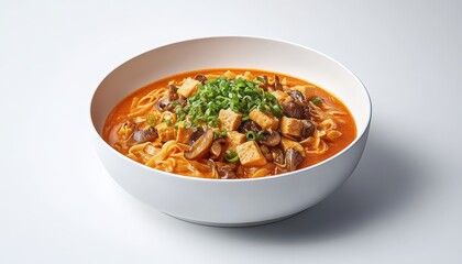 Delicious Asian Noodle Soup.