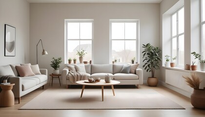 Photo interior modern design room 3d illustration
