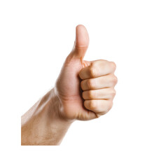 Thumbs Up Gesture, Positive Hand Sign, Approval Symbol