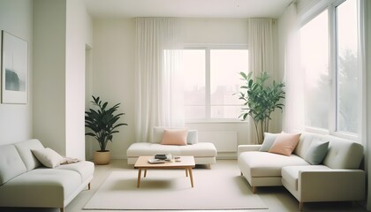 Photo interior modern design room 3d illustration
