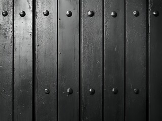 Obraz premium Blue vertical lines on a metal textured background.