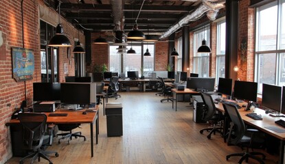 Modern Loft Office Space.