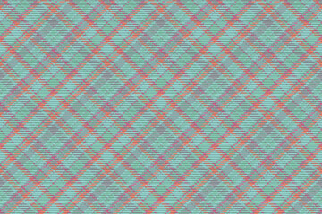 Seamless pattern of scottish tartan plaid. Repeatable background with check fabric texture. Vector backdrop striped textile print.