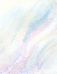 Rainbow colored wallpaper in gentle colors