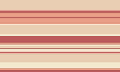 Fototapeta premium Geometric stripes seamless vector pattern with horizontal lines in varied colours, creating an abstract background. Ideal for textile design, wallpaper, or graphic prints.