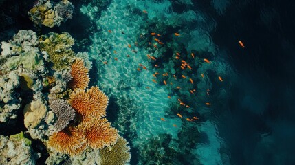 Obraz premium Coral Reef Underwater