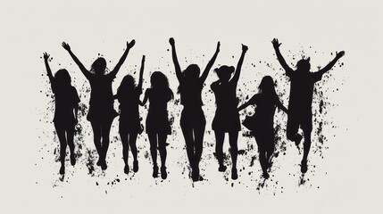 Silhouettes in motion 27