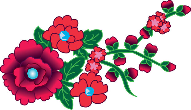 Flores Rojas