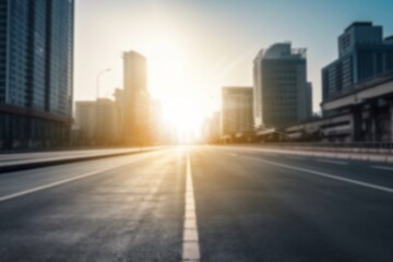 New year 2025 concept written on the road