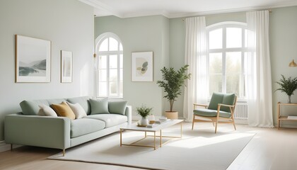 Naklejka premium modern interior