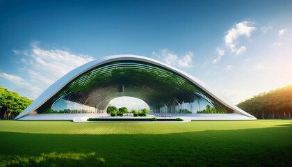 Sustainable Futuristic Architecture with Innovative Design