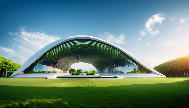 Sustainable Futuristic Architecture with Innovative Design