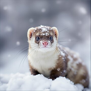 Iltis im Schnee