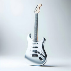 Obraz premium Electric guitar isolated generated ai.