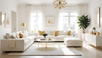 Photo interior modern design room 3d illustration