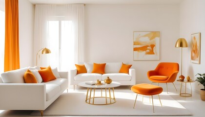 Photo interior modern design room 3d illustration