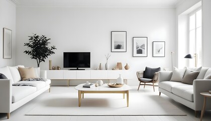 Photo interior modern design room 3d illustration