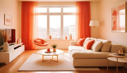 Photo interior modern design room 3d illustration