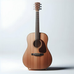 Obraz premium Classical acoustic guitar generated ai.