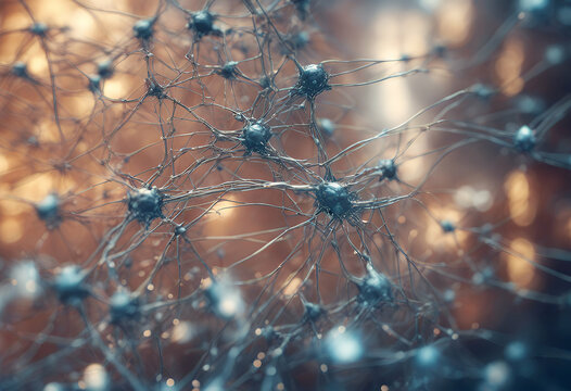 concept link machine artificial array illustration problems solving deep network visualisation neural intelligence nodes simulated learning algorithm