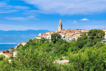 Obraz premium Vrbnik Croatia