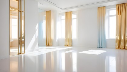 Photo interior modern design room 3d illustration