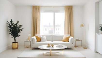Photo interior modern design room 3d illustration