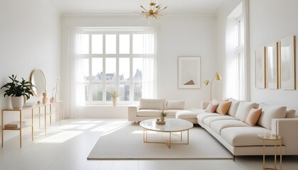 Photo interior modern design room 3d illustration