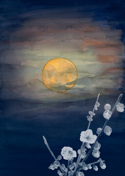 朧月夜 Images – Browse 137 Stock Photos, Vectors, and Video