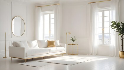 Photo interior modern design room 3d illustration
