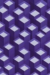 Geometric Abstract Backdrop in Various Shades of Purple with Modern and Fluid Design Elements