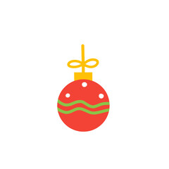 vector christmas ball