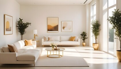 Photo interior modern design room 3d illustration