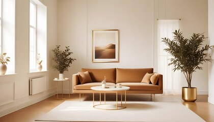 Photo interior modern design room 3d illustration