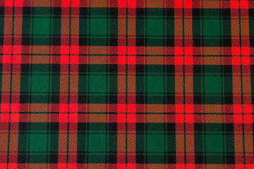 Red, green checkered paper background, not an illustration