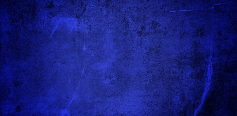 illustration Long blue mossy background, abstract khaki blue cracked background.